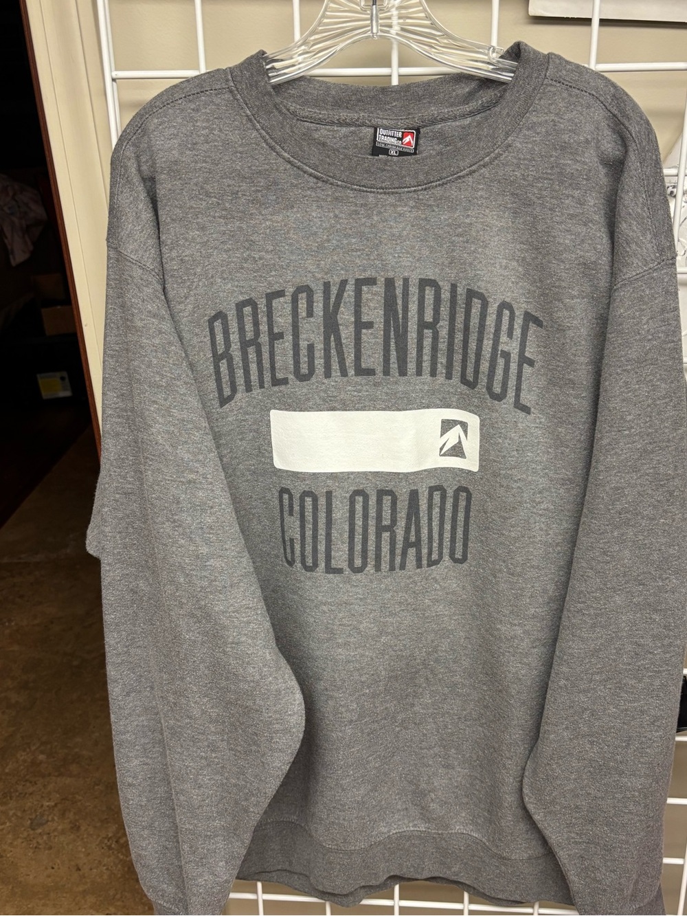 Breckenridge Colorado Men’s Crewneck Sweatshirt Size XL 60/40 Blend EUC